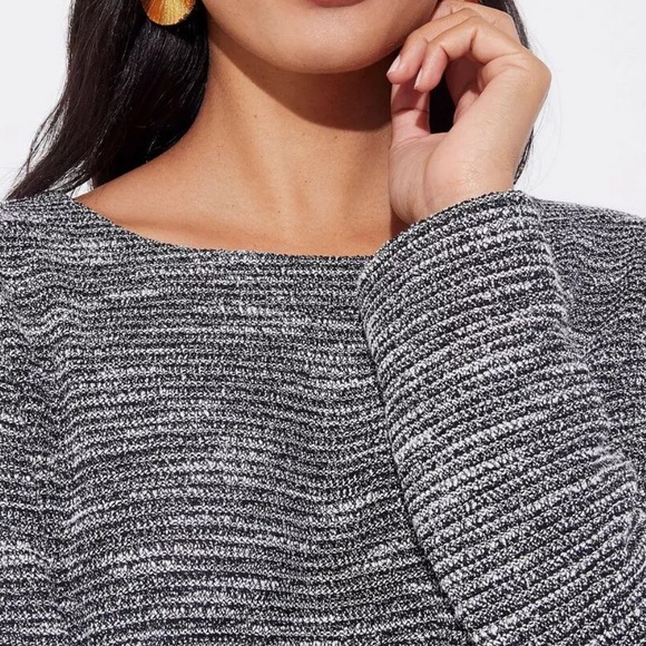 LOFT Marled Ribbed Tunic - Picture 3 of 6